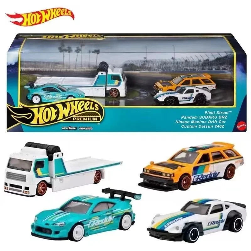 2022 Hot Wheels Premium Collector Set Assorted HCR52 BMV M Series Fleet Flyer BMV M2 M3 BMV M5 E39 BMW Garage Car Toy