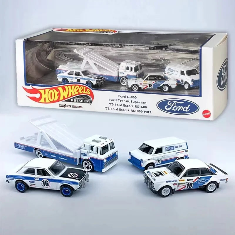 2022 Hot Wheels Premium Collector Set Assorted HCR52 BMV M Series Fleet Flyer BMV M2 M3 BMV M5 E39 BMW Garage Car Toy