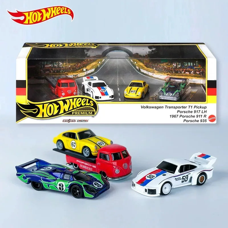 2022 Hot Wheels Premium Collector Set Assorted HCR52 BMV M Series Fleet Flyer BMV M2 M3 BMV M5 E39 BMW Garage Car Toy